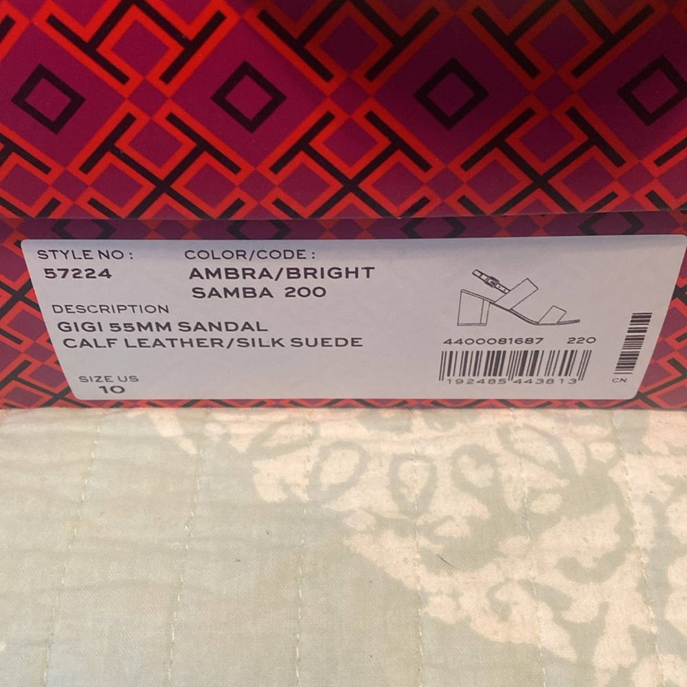 Tory Burch sandal. NWT size 10 - Picture 2 of 4